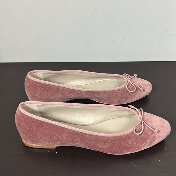 Anthropologie Pink Suede Flats - Picture 4 of 9